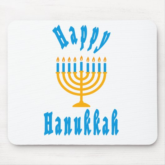 Frohes Chanukka Mousepad (Vorne)