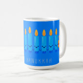Frohes Chanukka-Mug Kaffeetasse (VorderseiteRechts)
