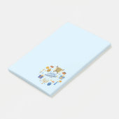 Frohes Chanukka Süß Post-it Klebezettel (angewinkelt)