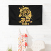 Frohes chinesisches Neujahr 2022 Jahr des Tigers Banner (Insitu)