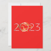 Frohes chinesisches Neujahr 2023 (Rückseite)
