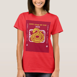 Frohes chinesisches Neujahr 2025 T-Shirt