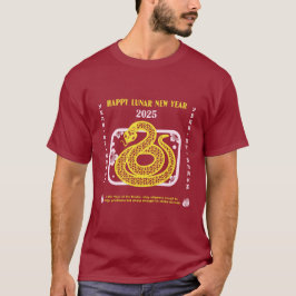 Frohes chinesisches Neujahr 2025 T-Shirt