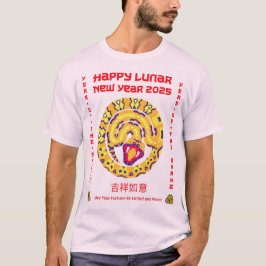 Frohes chinesisches Neujahr 2025 T-Shirt