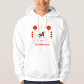 Frohes chinesisches Neujahr Hoodie (Vorderseite)