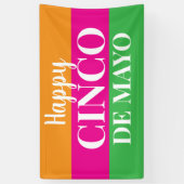 Frohes Cinco De Mayo  Banner (Vertikal)