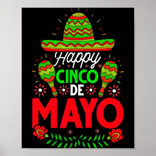 Frohes Cinco de Mayo Fest Poster (Vorne)