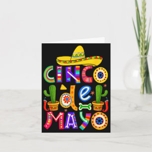 Frohes Cinco de Mayo Fiesta Squad 5. Mai mexikanis Karte