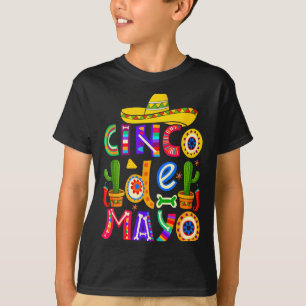 Frohes Cinco de Mayo Fiesta Squad 5. Mai mexikanis T-Shirt