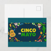 Frohes Cinco de Mayo! Grußkarte Postkarte (Vorne/Hinten)