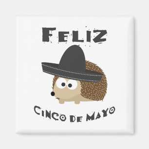 Frohes Cinco de Mayo - Igel Magnet