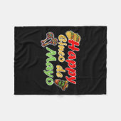 Frohes Cinco de Mayo lustige Mexiko-Feier Fleecedecke (Vorderseite (Horizontal))