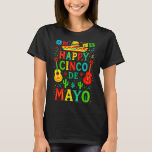 Frohes Cinco de Mayo - mexikanische Fiesta-Party-S T-Shirt