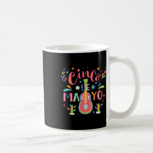 Frohes Cinco De Mayo Mexiko Fiesta Taco Gitarre Ci Kaffeetasse