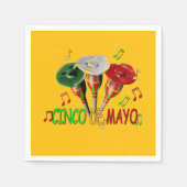 Frohes Cinco de Mayo Serviette (Vorderseite)