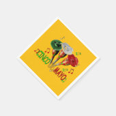 Frohes Cinco de Mayo Serviette (Ecke)