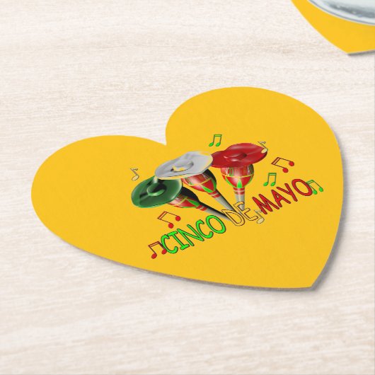 Frohes Cinco de Mayo Untersetzer (angewinkelt)