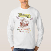 Frohes Columbus-Tag T-Shirt (Vorderseite)