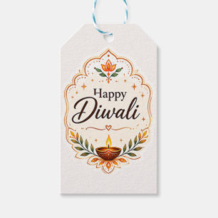 Frohes Diwali Traditionelle Diya Geschenkanhänger