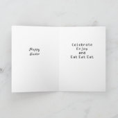 ***Frohes EASTER Y'ALL*** UND ESSEN SIE ESSEN Karte (Innenseite)