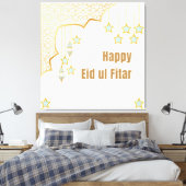 Frohes Eid Leinwanddruck (Insitu (Schlafzimmer))