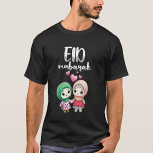 Frohes Eid Mubarak Frohes Ramadan Muslim Islamisch T-Shirt