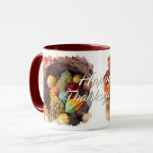 Frohes Erntedankfest 10 Tasse (Vorderseite Links)