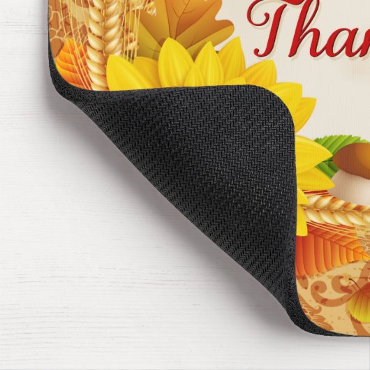 Frohes Erntedankfest 13 Mousepad (Ecke)