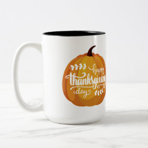Frohes Erntedankfest 2023 Zweifarbige Tasse
