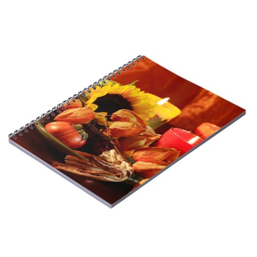 Frohes Erntedankfest 2 Notizblock (Linke Seite)