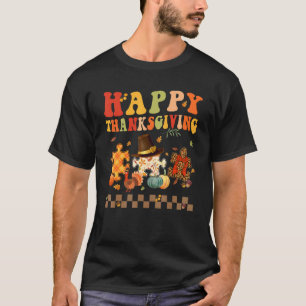 Frohes Erntedankfest Autismus-Puzzleteil Autismus  T-Shirt