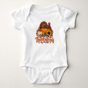 Frohes Erntedankfest Baby Strampler