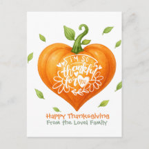 Frohes Erntedankfest Dankbares Herz Kürbis