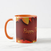 Frohes Erntedankfest, dekorativ, Tasse (Links)