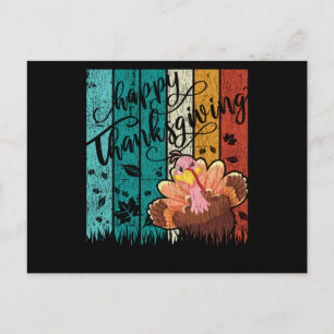 Frohes Erntedankfest Familie Kinder passende Pyjam Postkarte