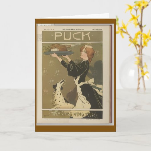 Frohes Erntedankfest Grußkarte Karte (Gelbe Blume)