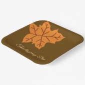Frohes Erntedankfest, Herbst Herbstsaison, Modern Pappteller (Gewinkelt)