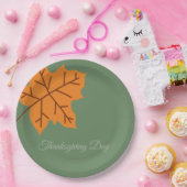 Frohes Erntedankfest, Herbst, Modern Pappteller (Party)