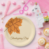 Frohes Erntedankfest, Herbst, Modern Pappteller (Party)