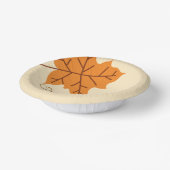 Frohes Erntedankfest, Herbst, Modern Pappteller (Gewinkelt)