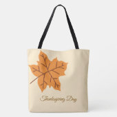 Frohes Erntedankfest, Herbst, Modern Tasche (Rückseite)