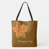 Frohes Erntedankfest, Herbst, Modern Tasche (Rückseite)
