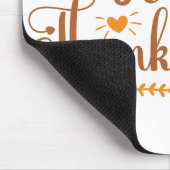 Frohes Erntedankfest Mousepad (Ecke)