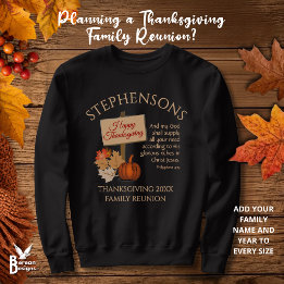 FROHES ERNTEDANKFEST Phil 4,19 Familientreffen Sweatshirt