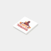 Frohes Erntedankfest Post-it Klebezettel (angewinkelt)