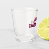 Frohes Erntedankfest Schnapsglas (Links)