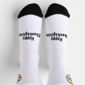 Frohes Erntedankfest Socken (Oben)