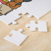 Frohes Erntedankfest Tag Puzzle Truthahn (Seite)