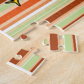 Frohes Erntedankfest Tag Puzzle Truthahn (Seite)
