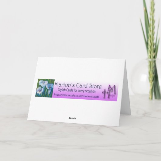 Frohes Fest Karte - deutsche Weihnachtskarte (Rückseite)